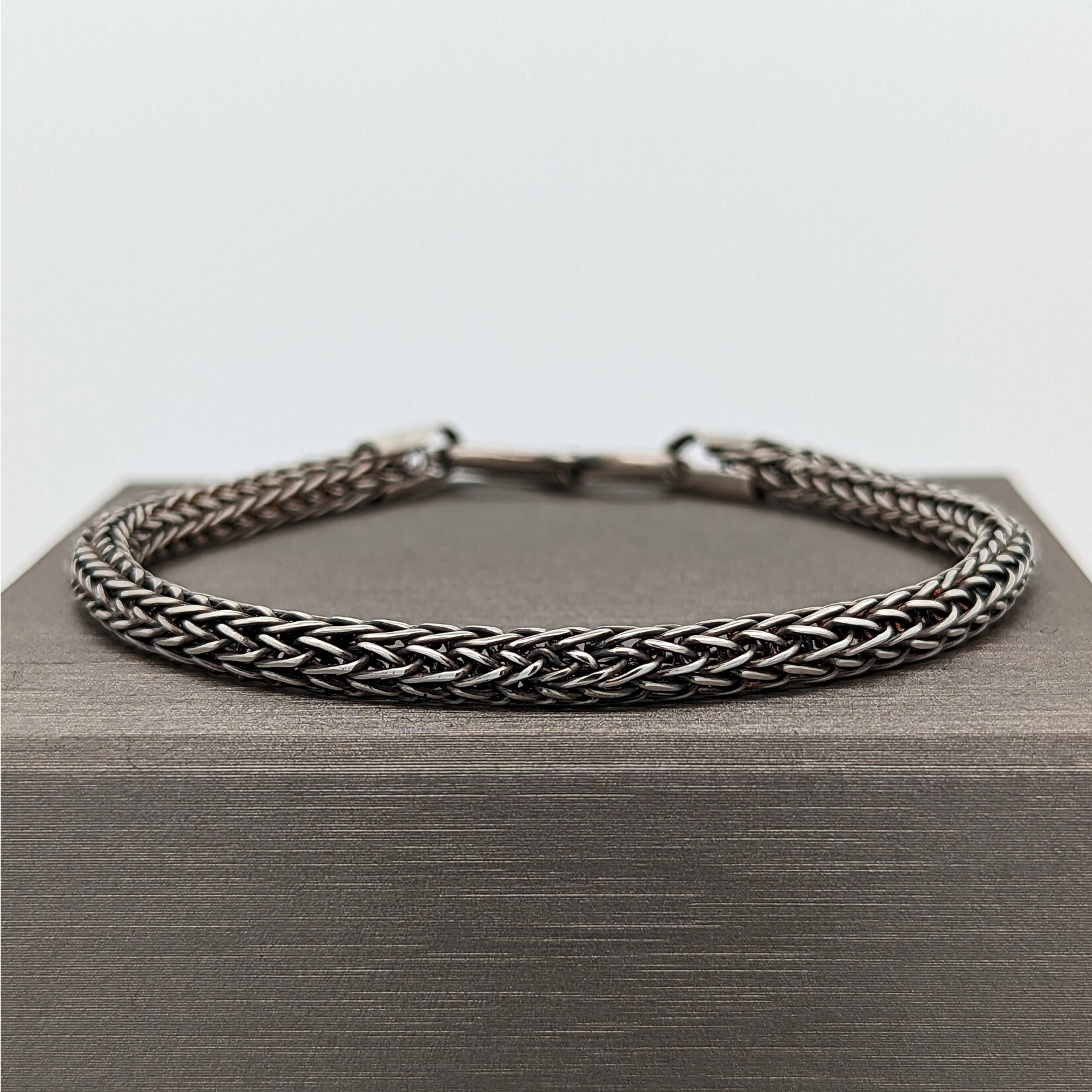 Modern Heirloom® Men's Heavy Braided Chain Bracelet - 9"