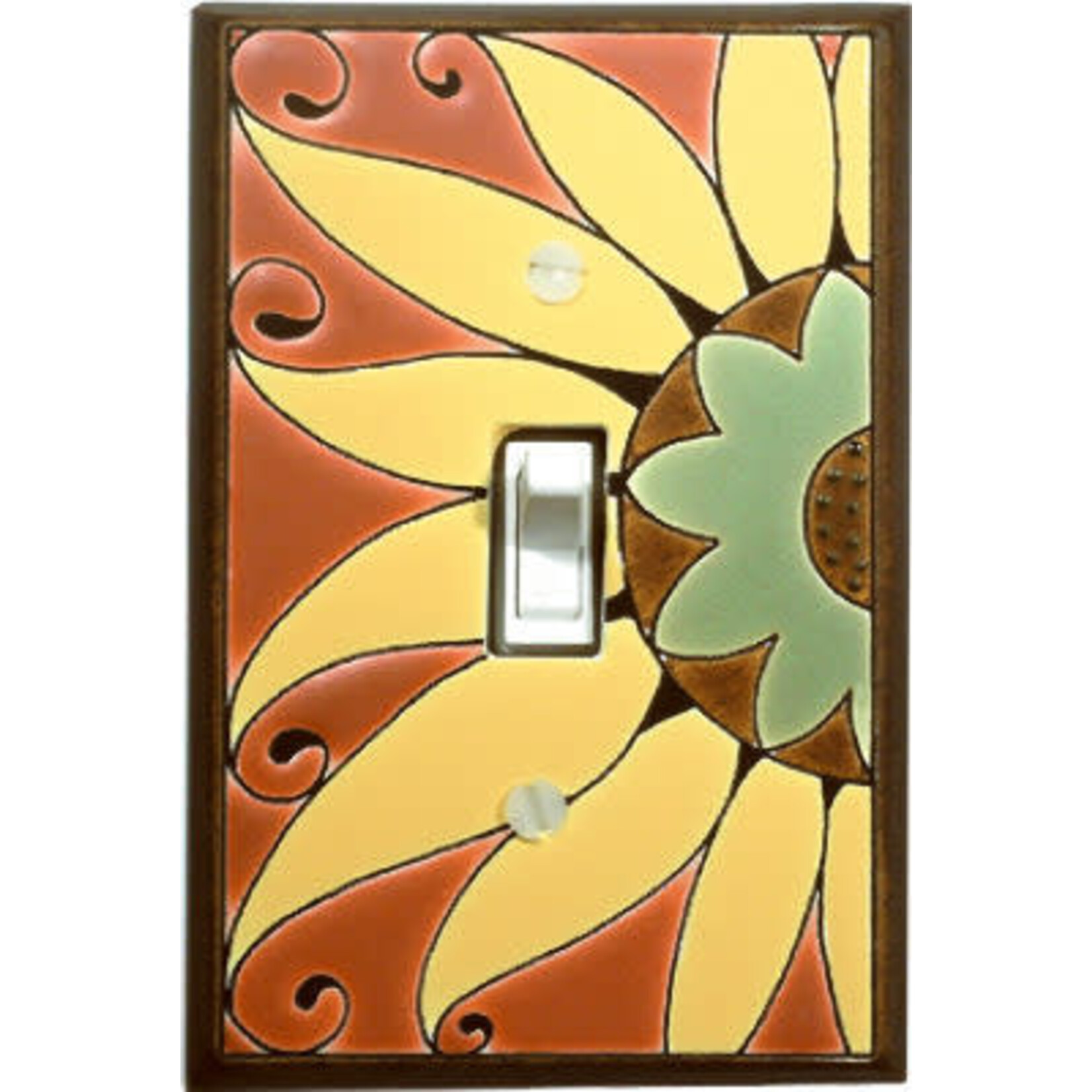 All Fired Up! Ltd. Mexican Sunflower Single Switch