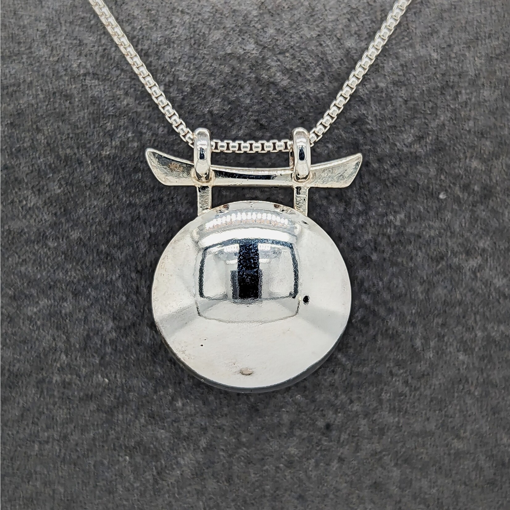 Modern Heirloom® Harmony Gate Pendant, Sterling Silver on a 16" chain