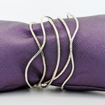 Modern Heirloom® Wavy Bangle, SS, 12ga, Small