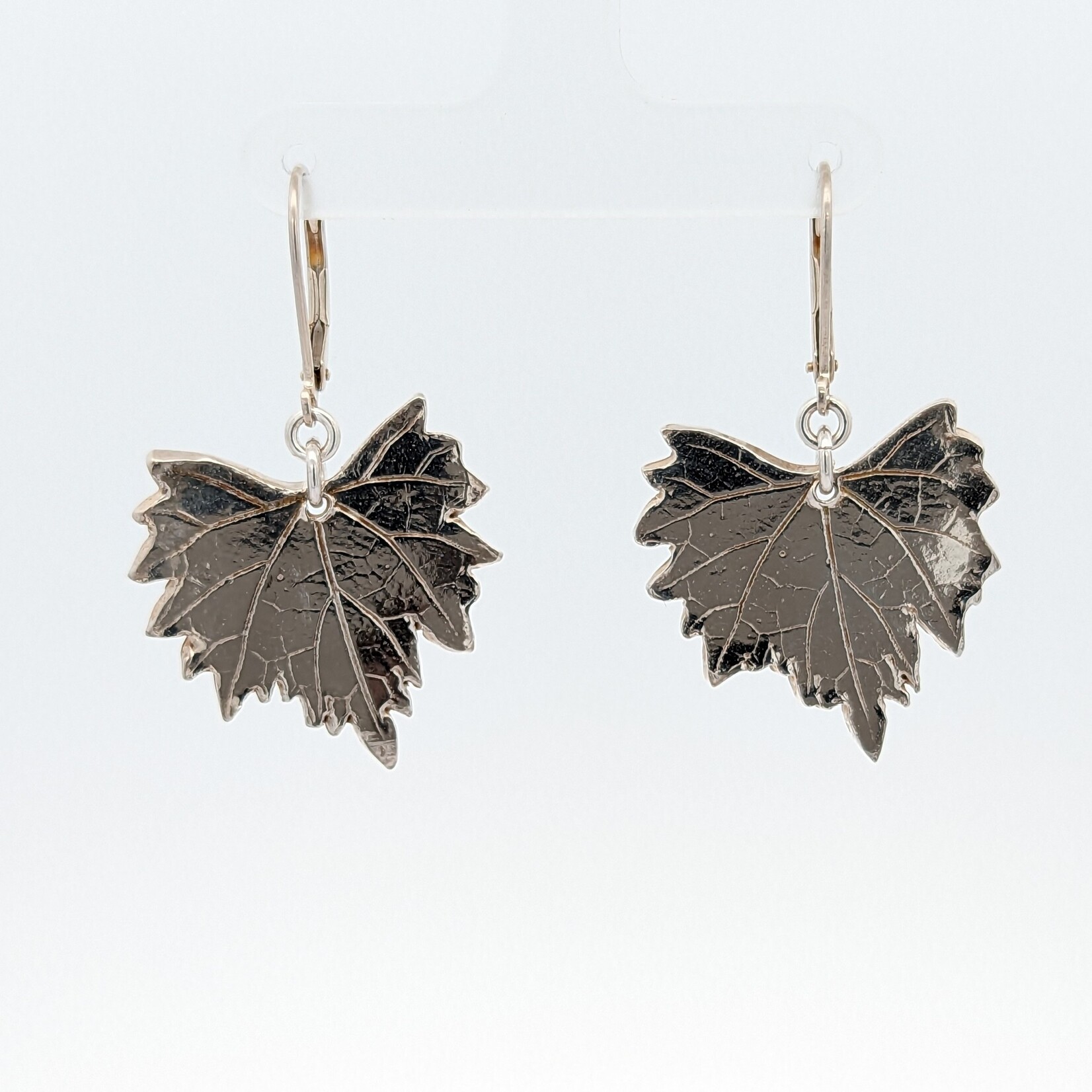 Modern Heirloom® Silver Leaf Earrings