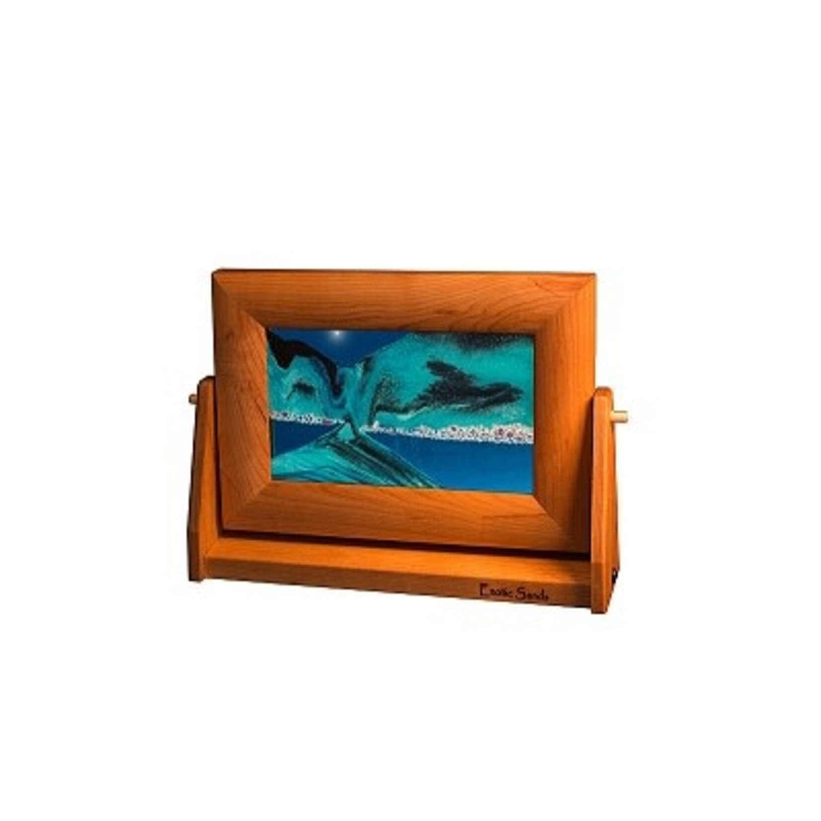 Exotic Sands Small Sand Art -Ocean Blue and Cherry