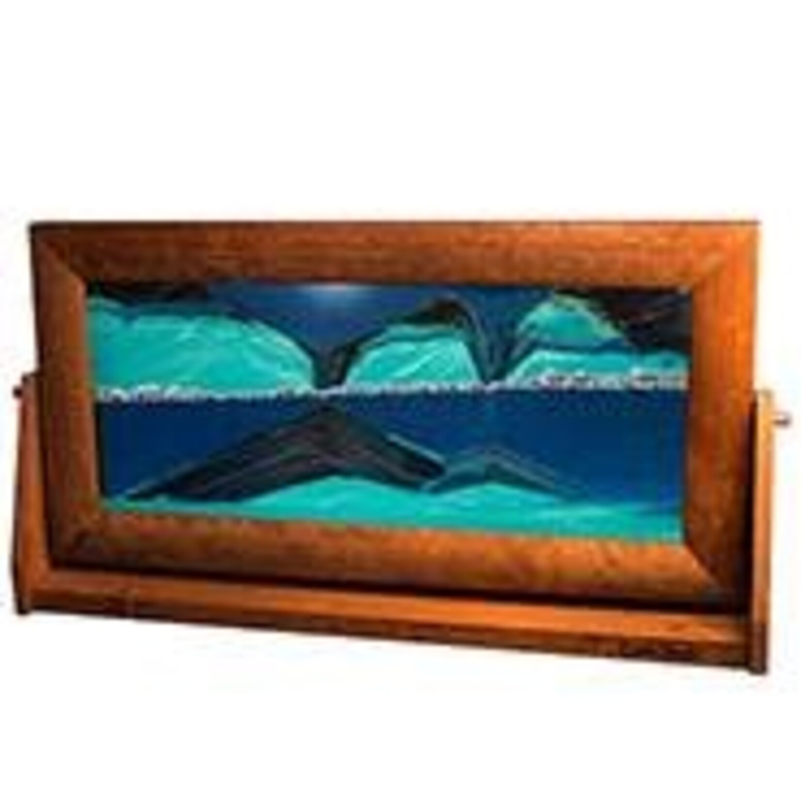 Exotic Sands XLarge Sand Art - Summer Turquoise and Cherry