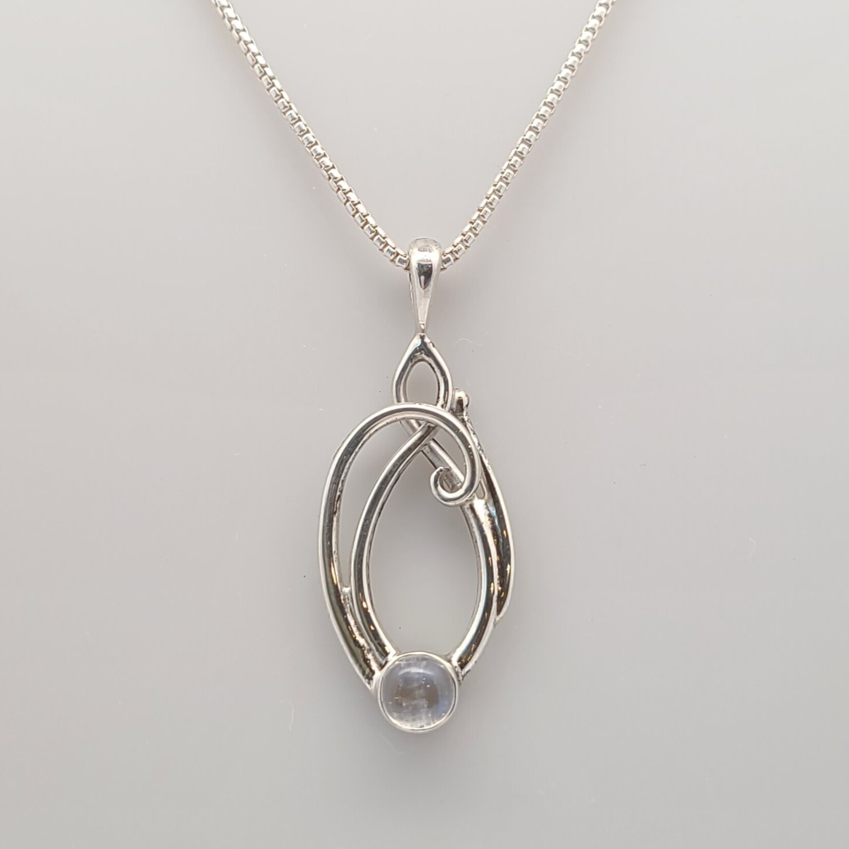 Modern Heirloom® Small Lorien Moonstone Necklace, 20" 1.1