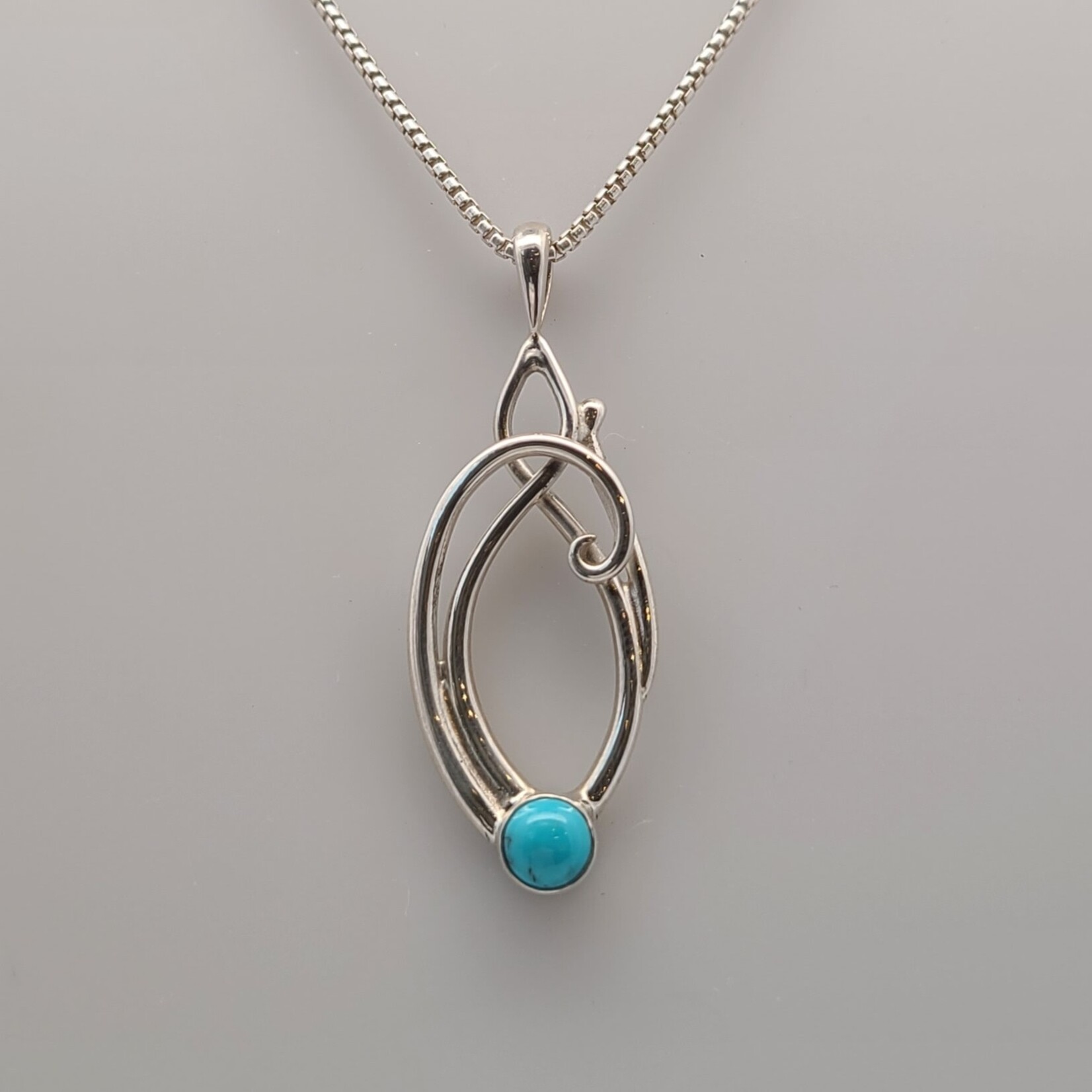 Modern Heirloom® Small Lorien Turquoise Necklace, 20" 1.1