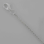 Rounded Box Chain, 1.8mm, 18", Sterling