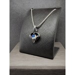 Modern Heirloom® Petite Amulet of the Moon, Sterling & Moonstone 6mm