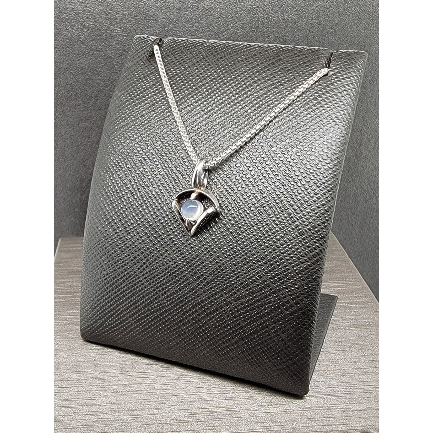 Modern Heirloom® Petite Amulet of the Moon, Moonstone and Sterling