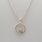Modern Heirloom® Micro 5m Opal Gem Circle Pendant