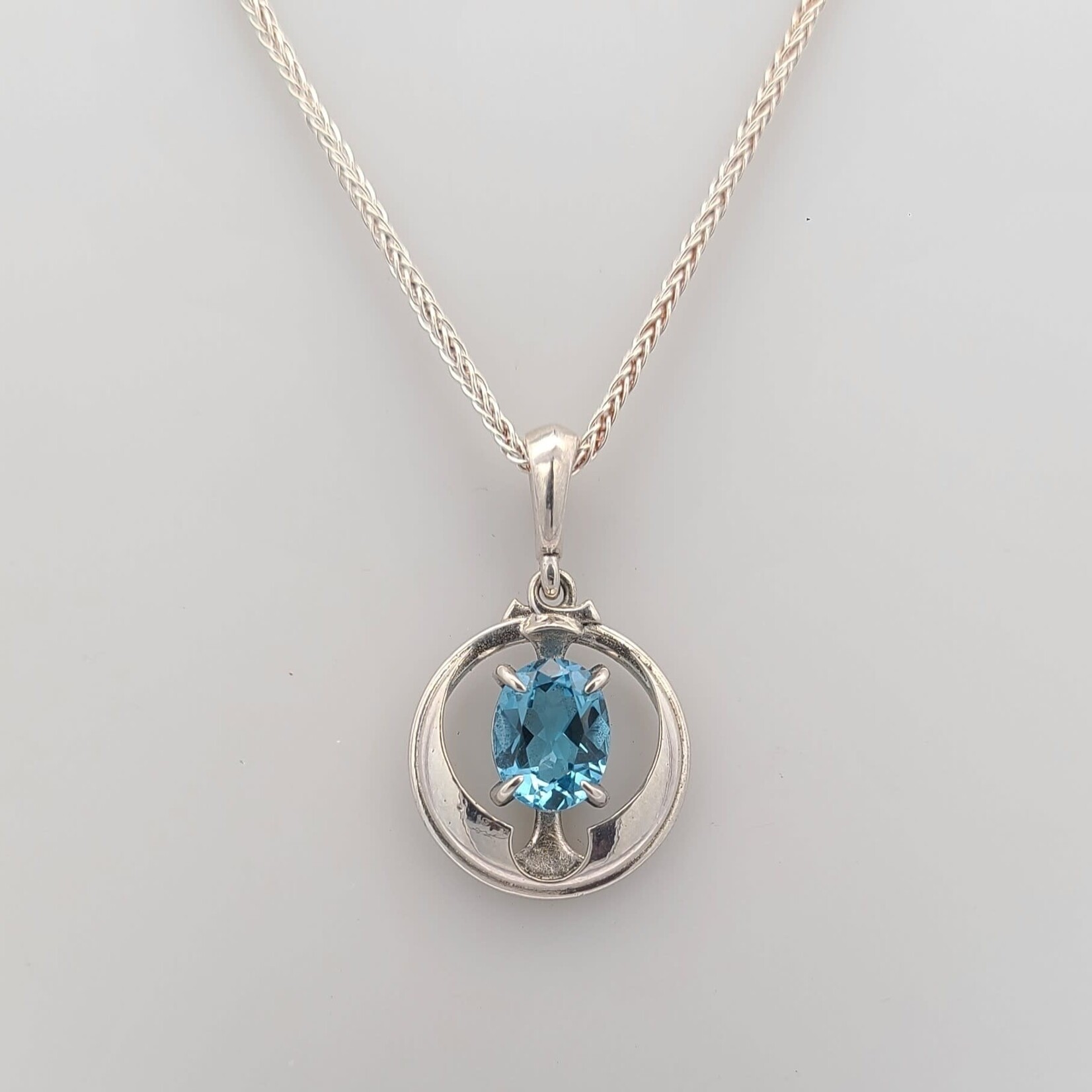 Modern Heirloom® Blue Topaz Relic Pendant