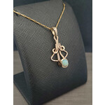 Modern Heirloom® Nouveau Wire Necklace. Opal