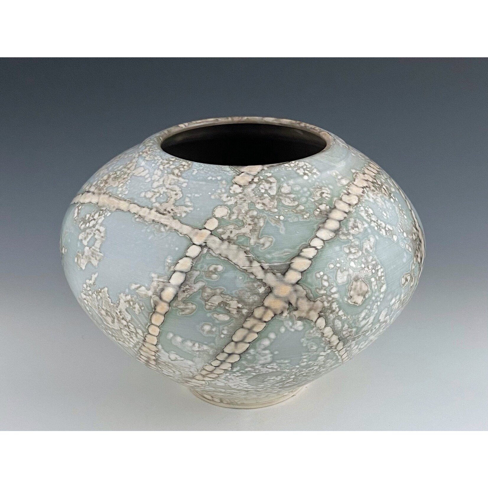 Scott Stockdale Raku Fired w/ Salts 2