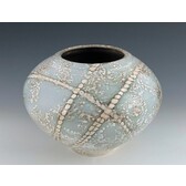 Raku Fired w/ Salts 2 - Silver Bonsai Gallery