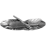 Oberon Designs Barrette Dragonfly - PB41