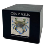 Zen Art & Design Zen Puzzle Small - Blue Crab