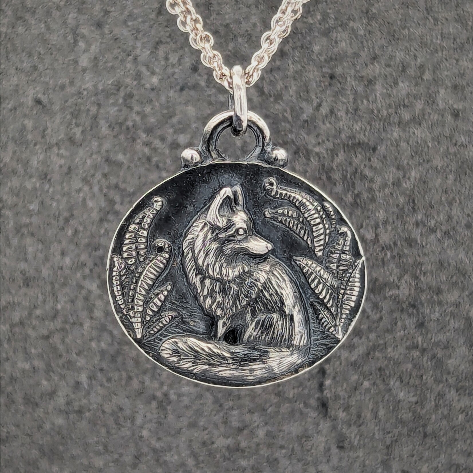 Carrie Nunes Jewelry Fox Pendant