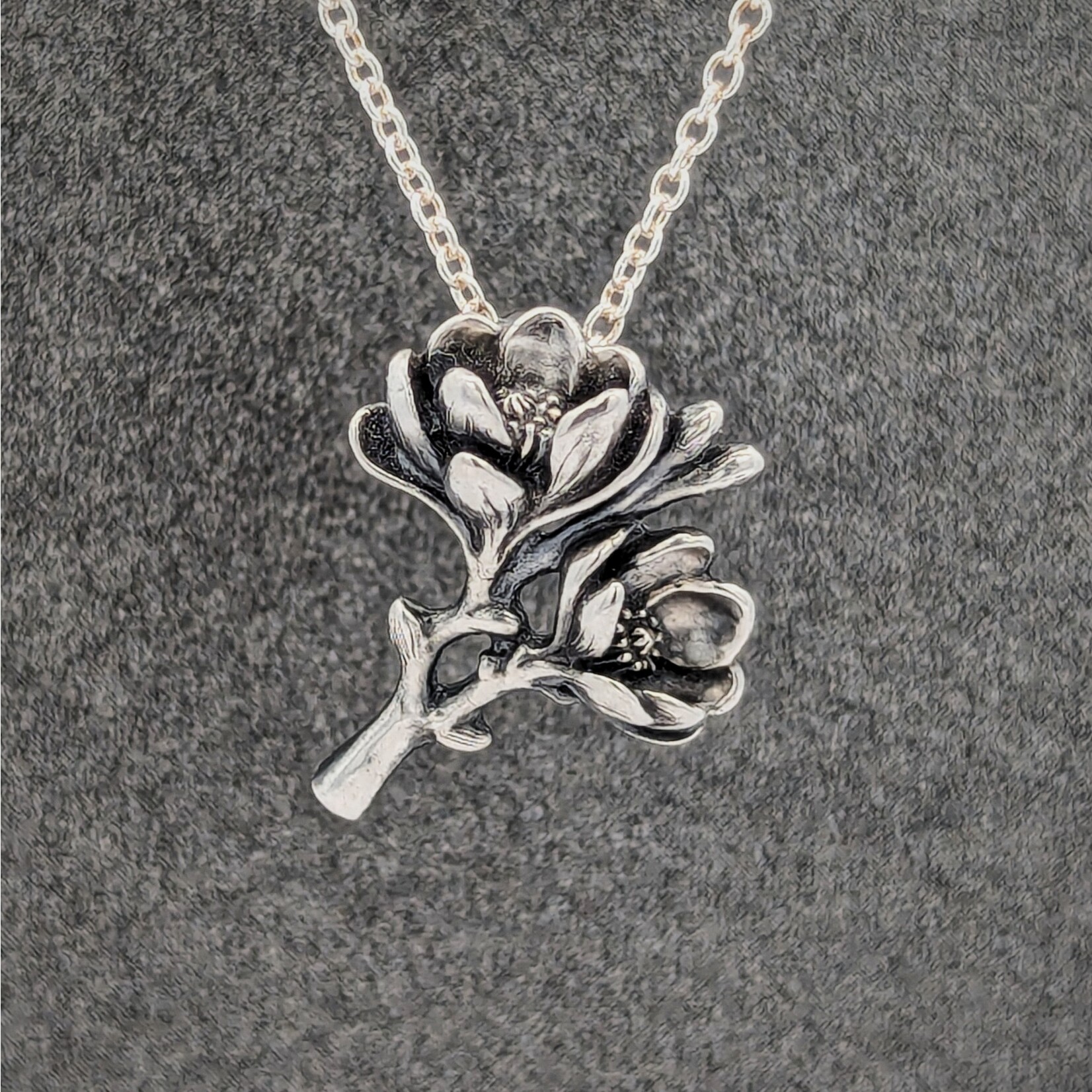 Carrie Nunes Jewelry Magnolia Blooms Pendant