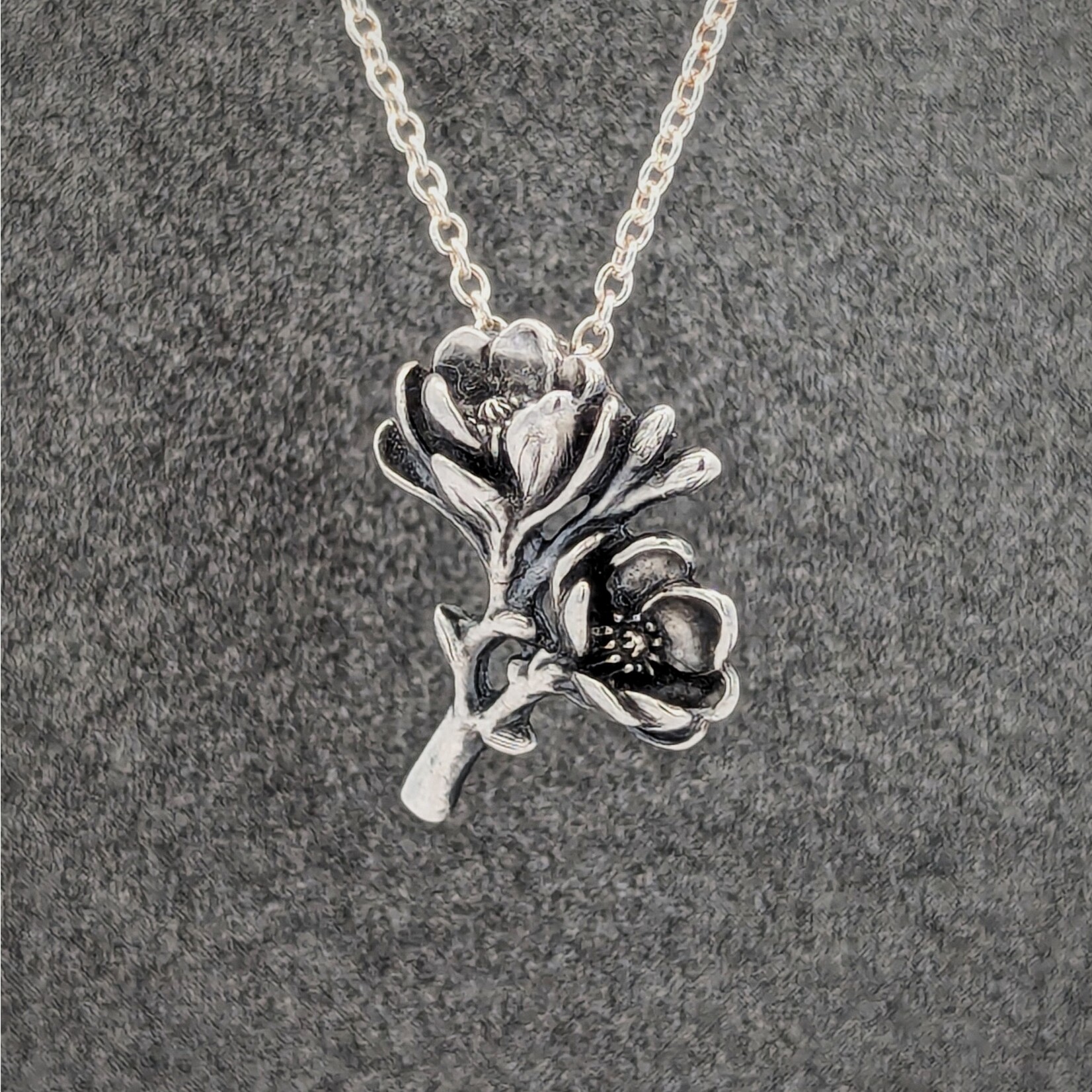 Carrie Nunes Jewelry Magnolia Blooms Pendant