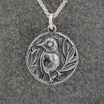 Carrie Nunes Jewelry Bird Perched Pendant