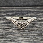 Modern Heirloom® 14KW Trinity Knot Contour Band