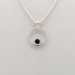 Modern Heirloom® Small 5mm Circle Pendant 16"