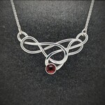 Modern Heirloom® Woven Lorien Garnet Necklace