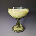 Outer Banks Candle Co. - Vintage Green Cocktail Glass Candle