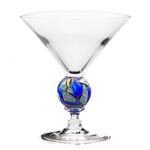 Romeo Glass Prism Short Martini Glass