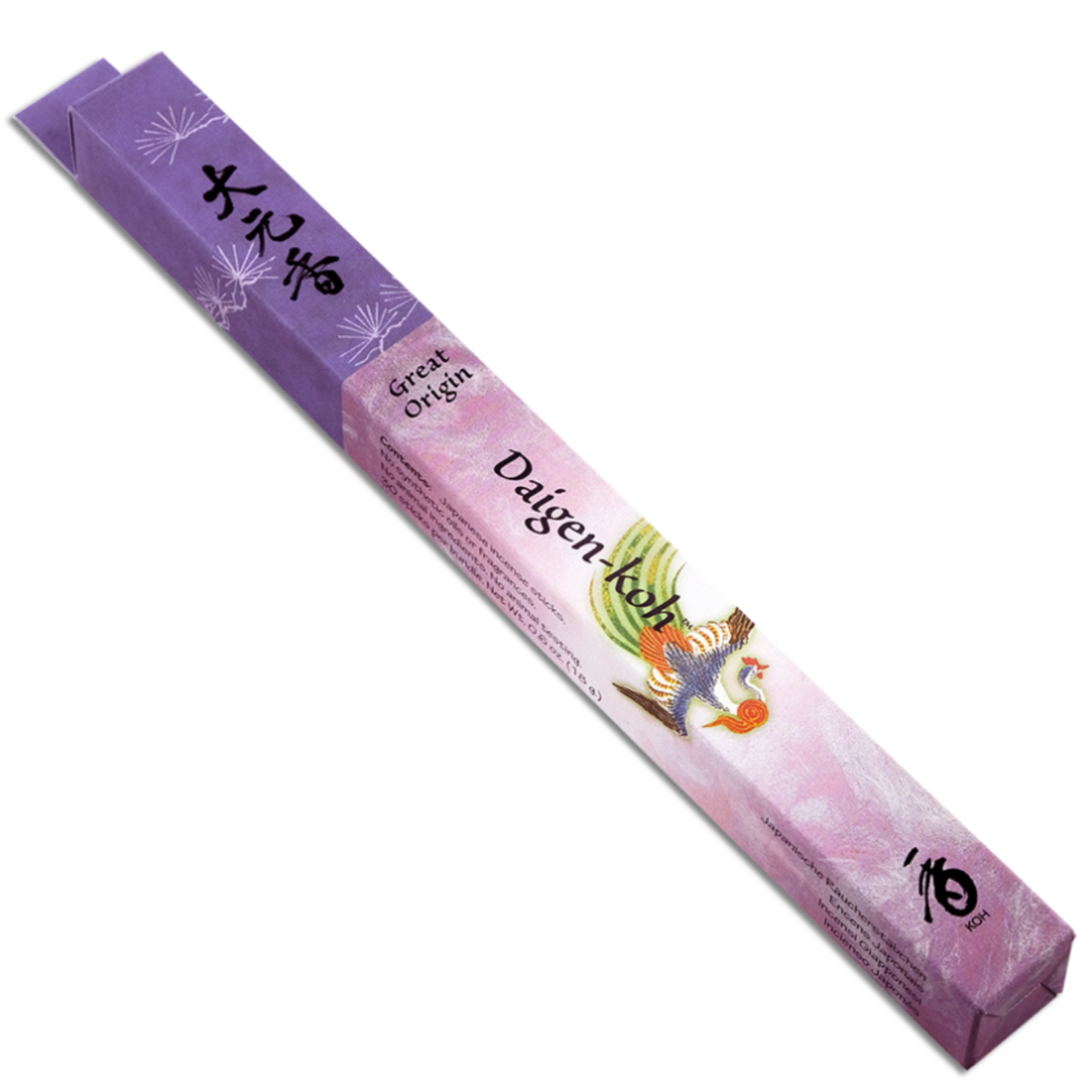 Shoyeido Japanese Incense Daigen-koh Incense Sticks - Great Origin