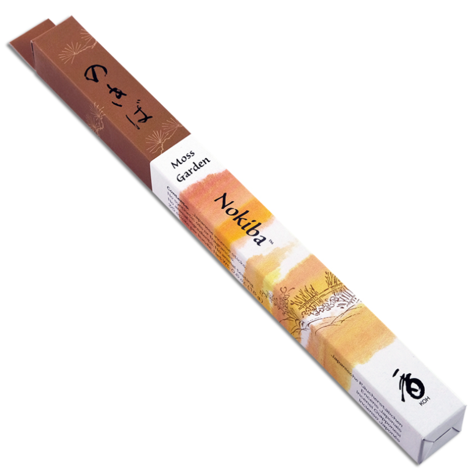 Shoyeido Japanese Incense Nokiba: Moss Garden - Incense Sticks