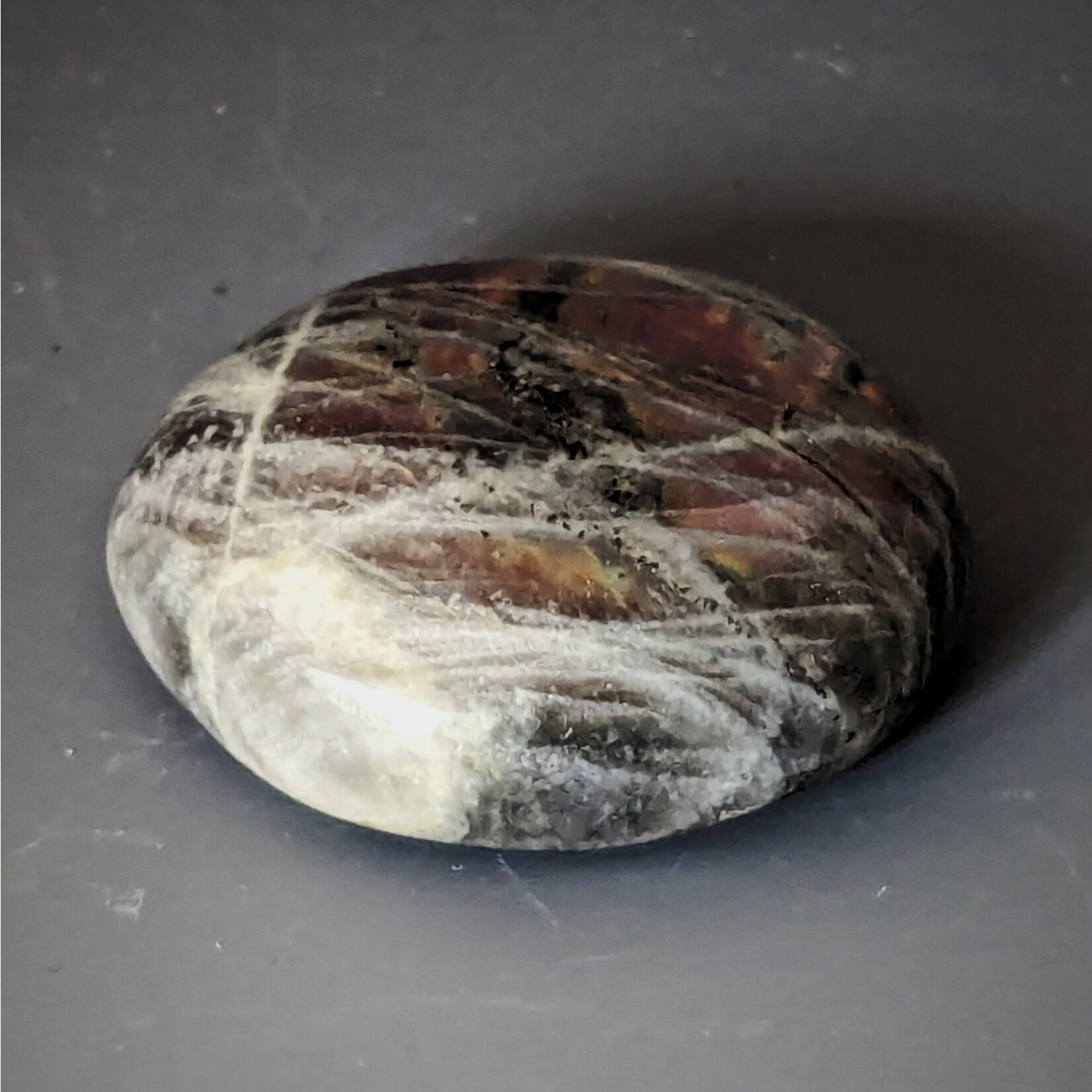 Mandala Gems Purple Labradorite Crystal Palmstone