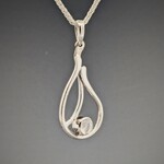 Modern Heirloom® Seagrass Pendant w/ 5mm Moonstone