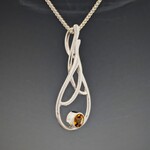 Modern Heirloom® Seagrass Pendant w/ 6mm Citrine