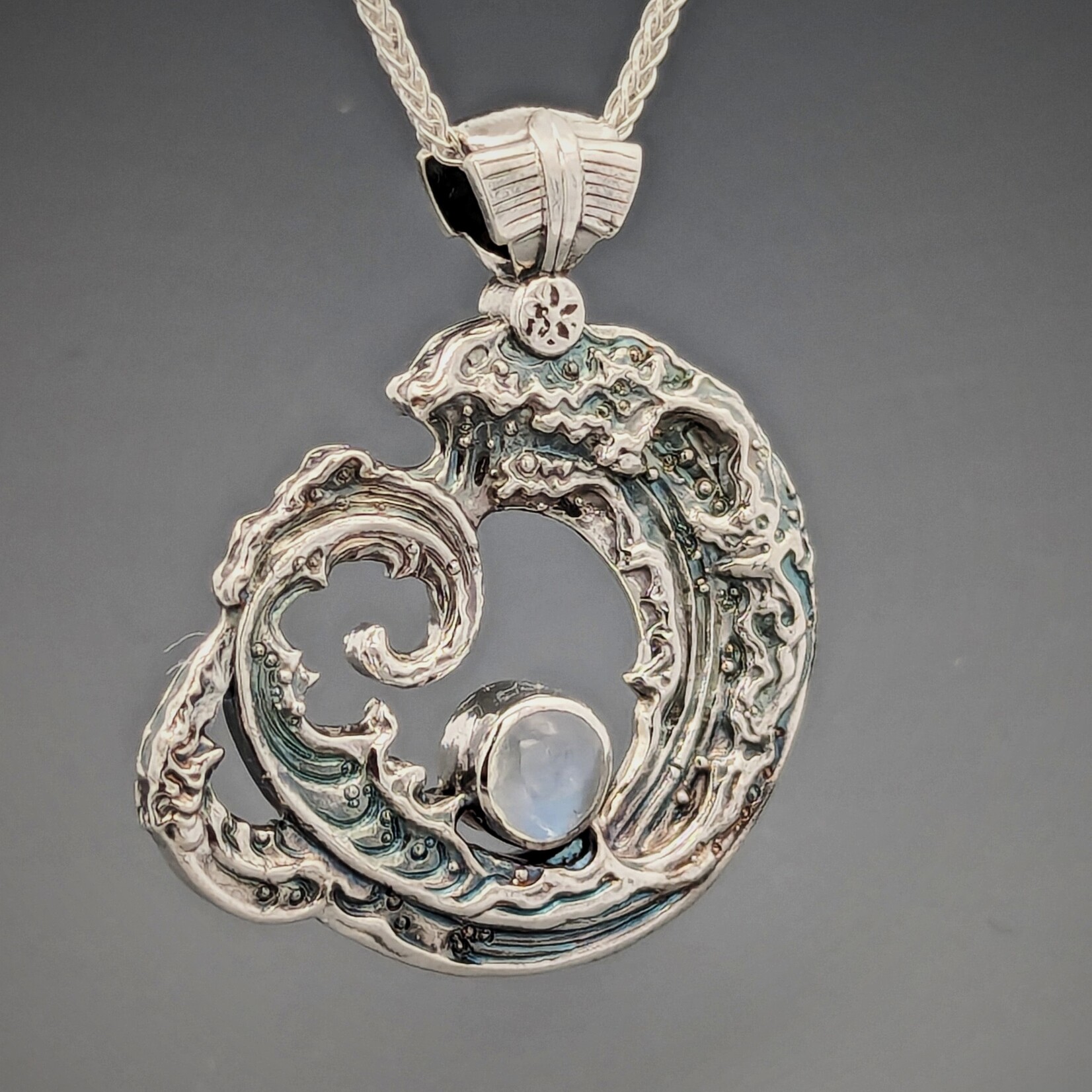 Modern Heirloom® Sculpted Wave with Moonstone