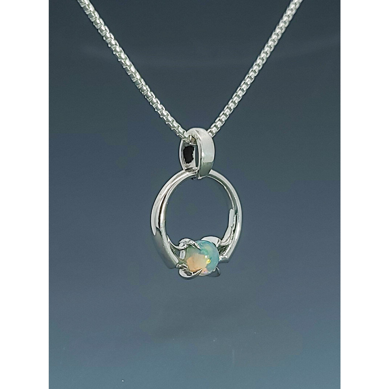 Petite Portal Relic, Sterling and Opal