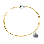 Marathon Jewelry Cape Cod Gold-Filled 7.5" Bracelet w/ Sterling Bead