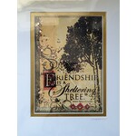 Deborah Hershey Designs "Friendship is a Sheltering Tree" Matted Print