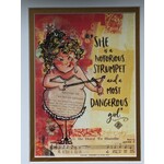 Deborah Hershey Designs "She is a Notorious Strumpet..." - Matted Print