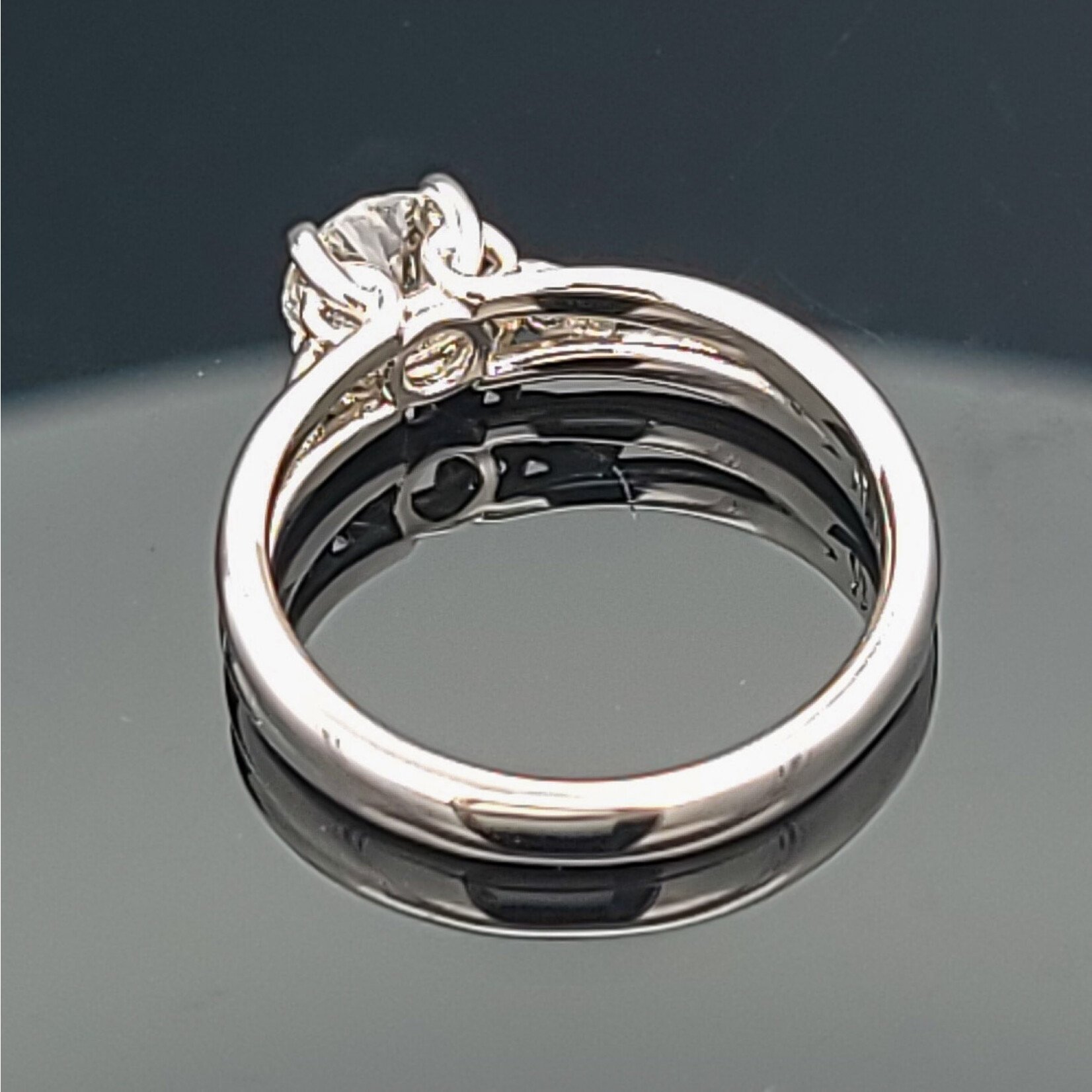 Modern Heirloom® Woven Solitaire,  .75ct Natural Diamond, 14kw, Sz6.75