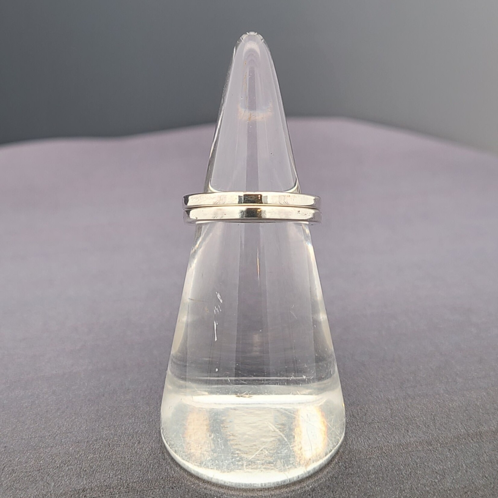 Modern Heirloom® Flat Band, 2.0mm, Sterling Silver, Sz 4.0