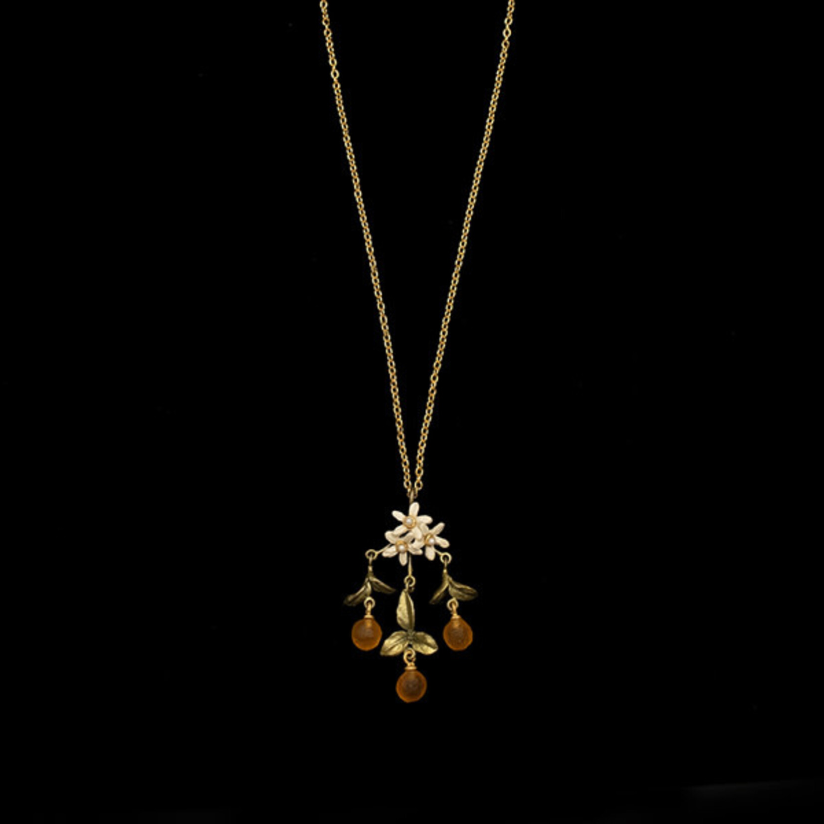 Four Seasons Design Group Inc. Dainty Orange Blossom Pendant