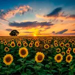 Zen Art & Design Zen Puzzle Teaser - Sunflower Field