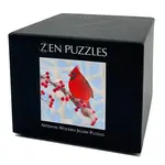 Zen Art & Design Zen Puzzle Teaser - Winter Cardinal