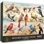 Highland Creek Puzzles Native Birds of North Carolina - 1000 pc Puzzle