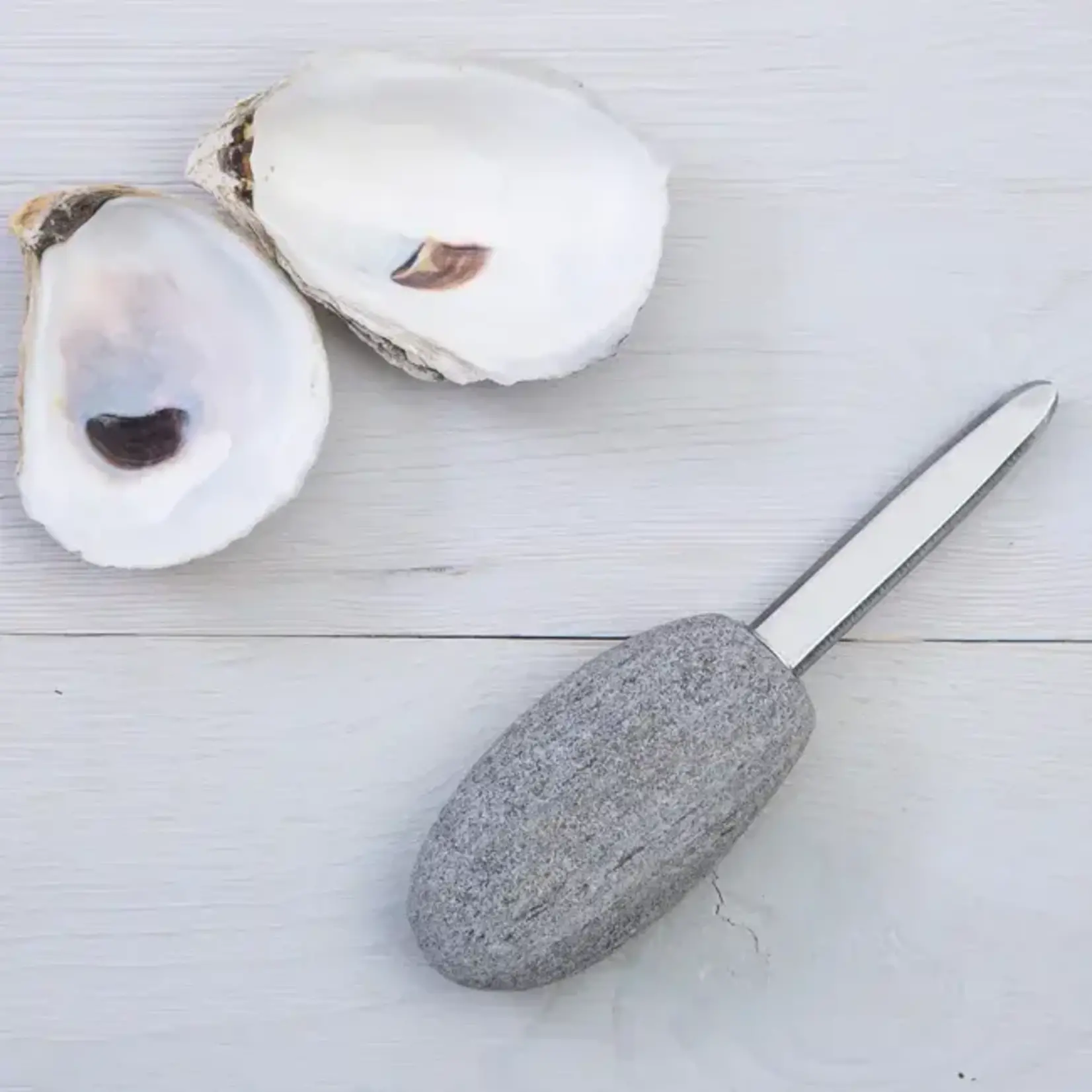 Funky Rock Desings Beach Stone Oyster Knife