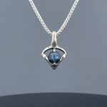 Modern Heirloom® Petite Amulet of the Moon, Star Sapphire and Sterling