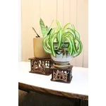 6 by 6 Arts Square Indoor Plant Stand - Industrial Bridge, Medium