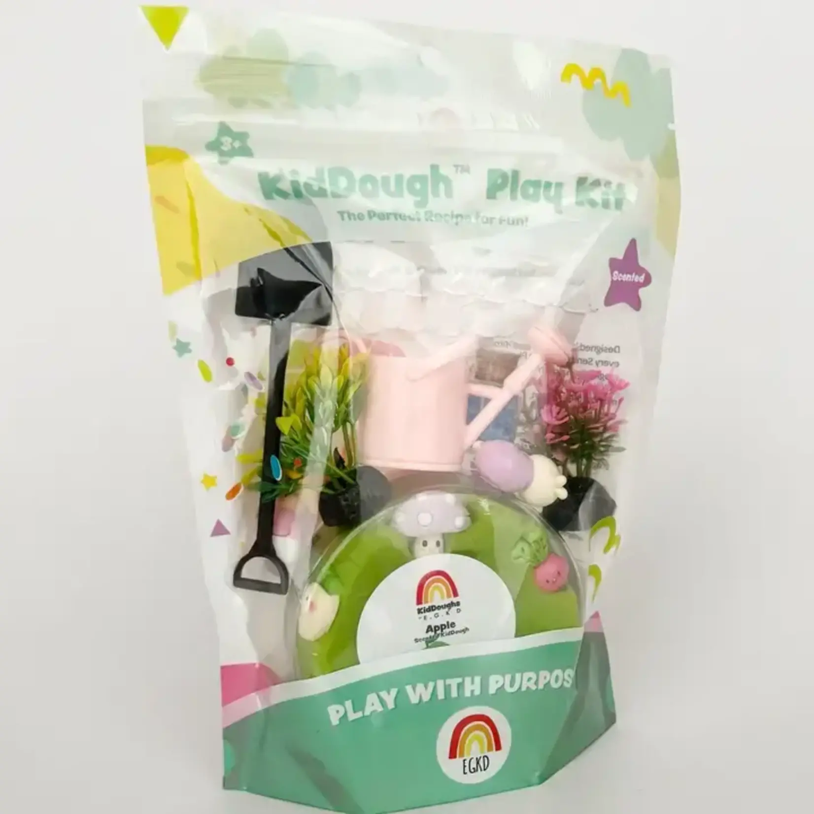 Earth Grown KidDoughs Garden - Apple - KidDough Play Kit