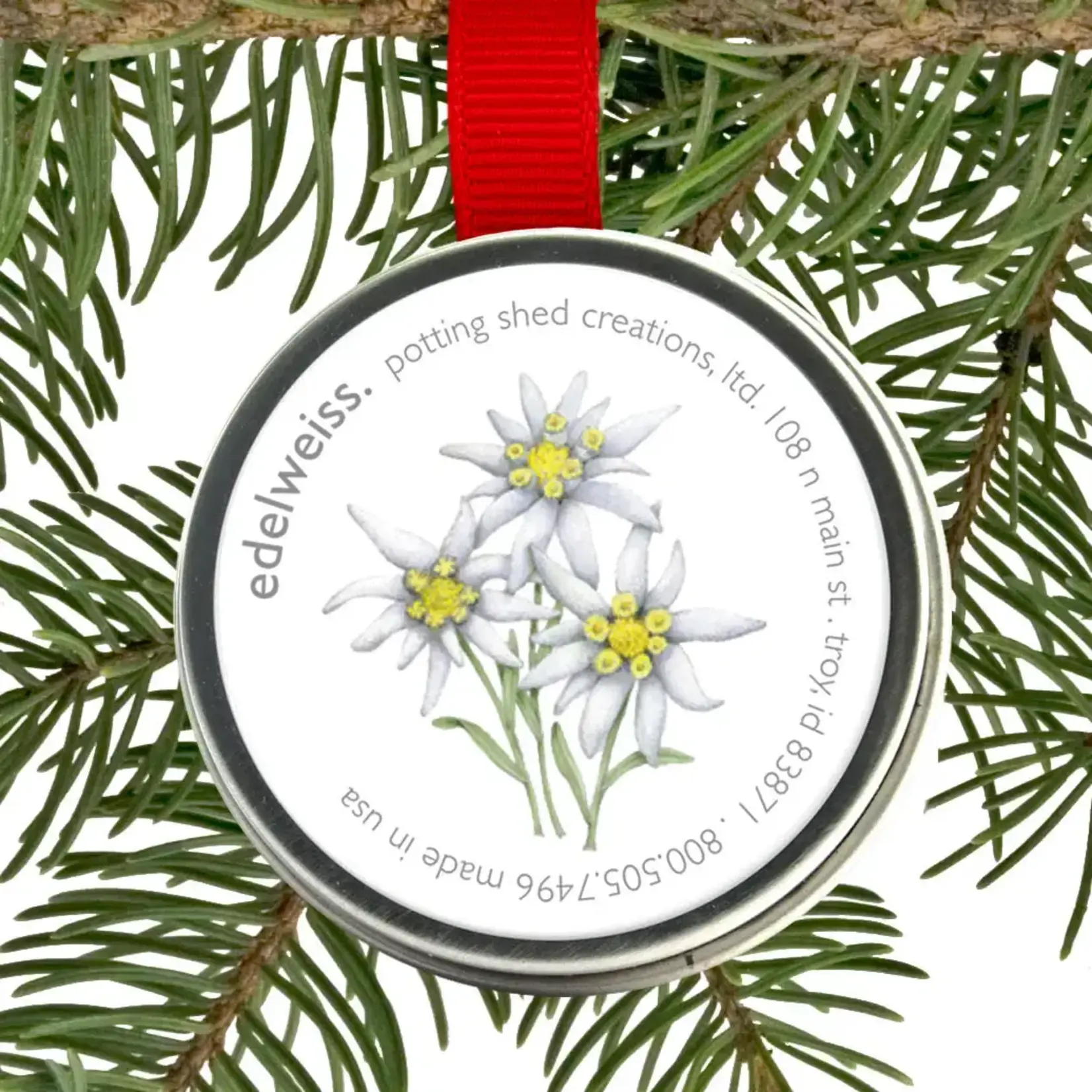 The Potter's Shed Garden Sprinkle Ornaments | Christmas Edelweiss