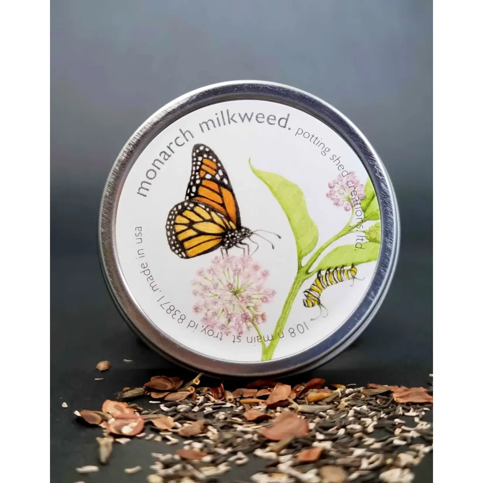 The Potter's Shed Garden Sprinkles Ornament | Monarch Milkweed